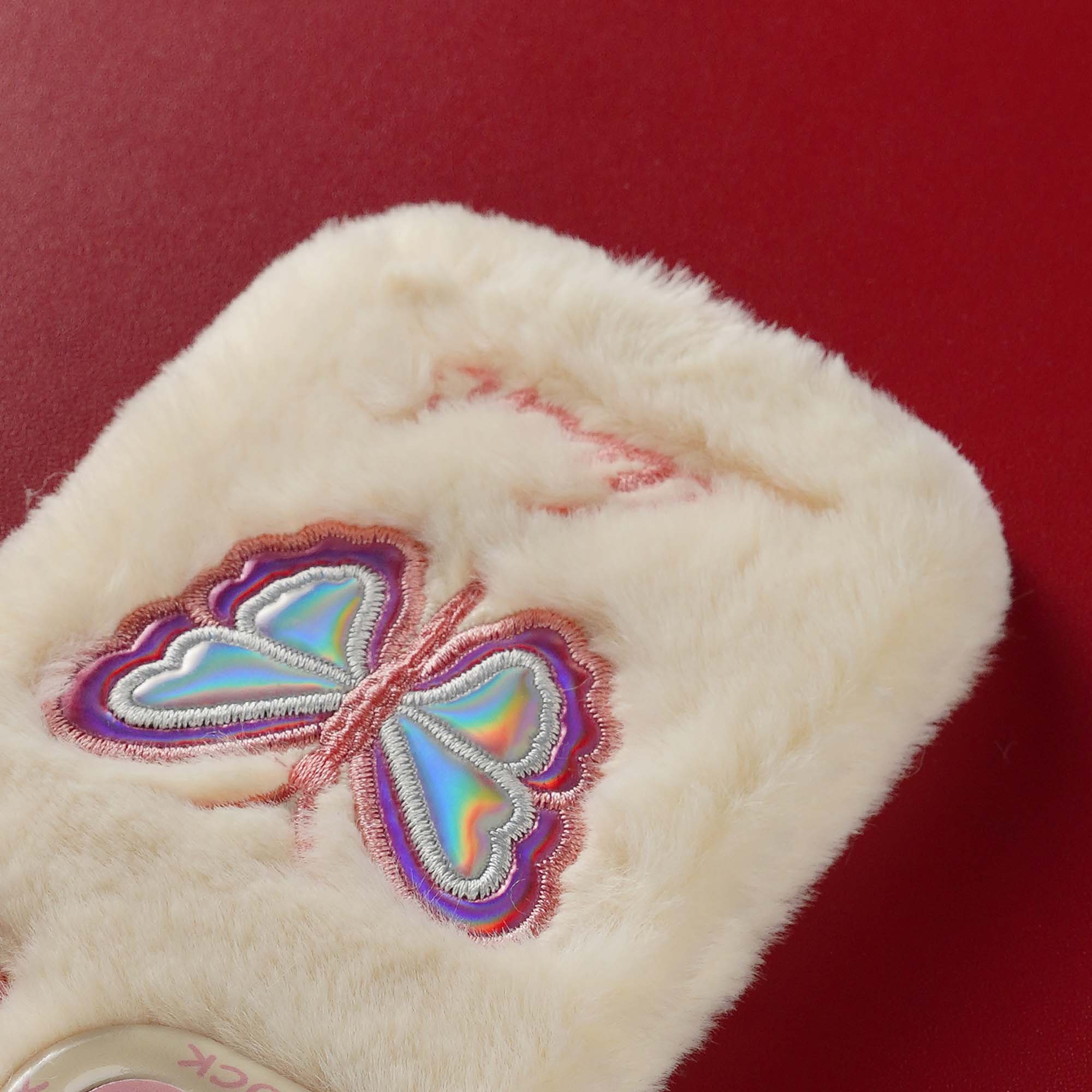 Fluffy Butterfly Back Cover for Apple iPhone 14 Pro Max - Image 6