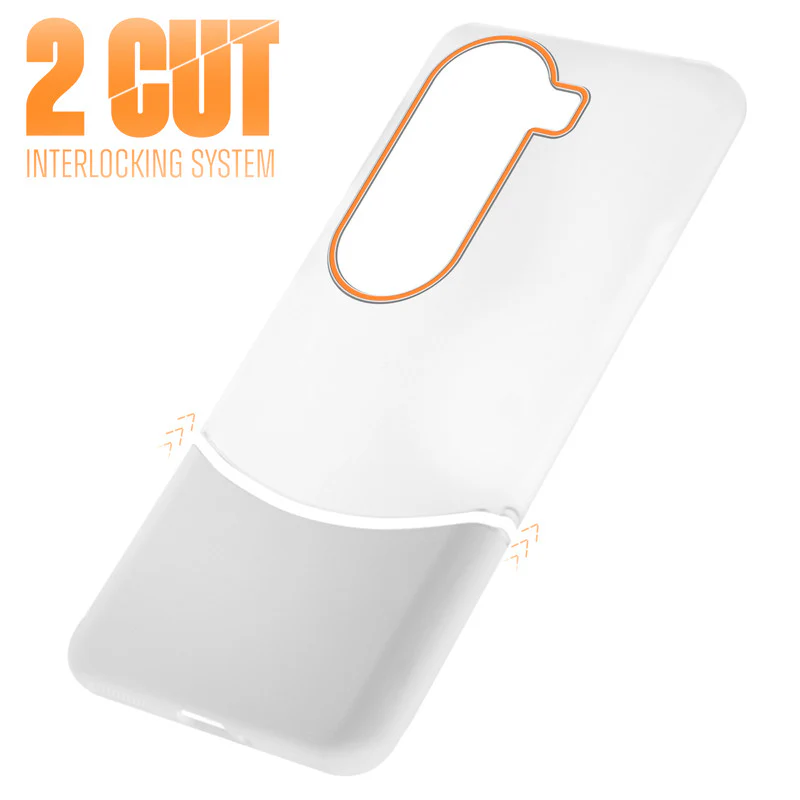 Frosted Case With 2-Cut Interlock For iQOO Z9s 5G - Image 17