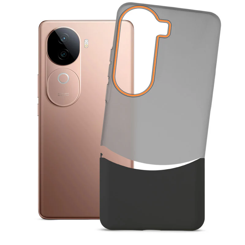 Frosted Case With 2-Cut Interlock For iQOO Z9s 5G - Image 19