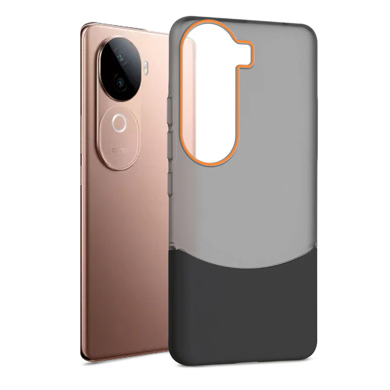 Frosted Case With 2-Cut Interlock For iQOO Z9s 5G - Image 21