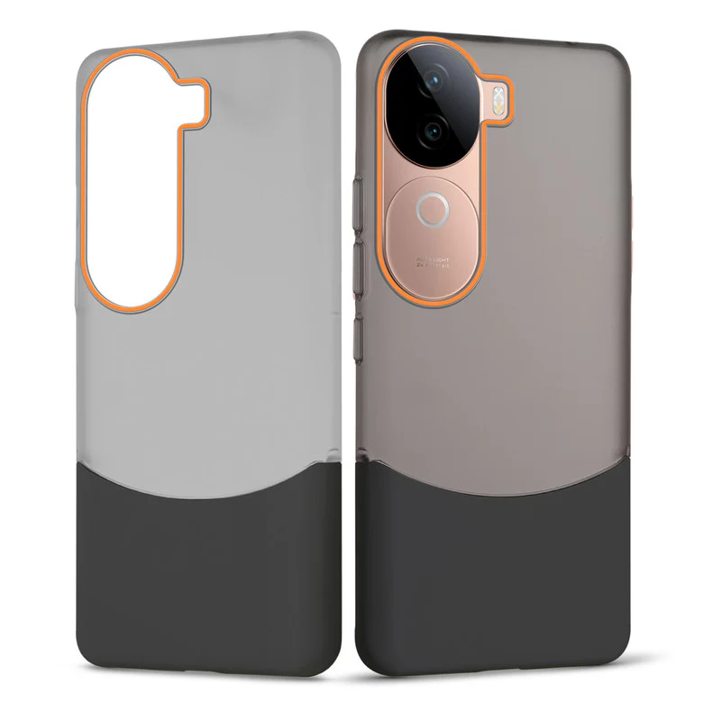Frosted Case With 2-Cut Interlock For iQOO Z9s 5G - Image 22