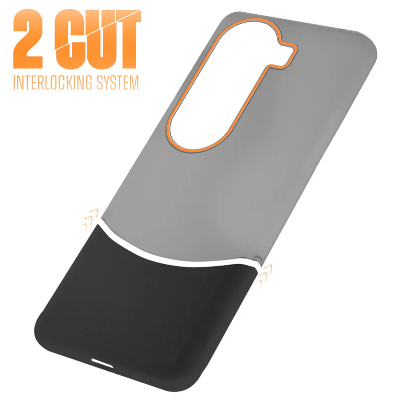 Frosted Case With 2-Cut Interlock For iQOO Z9s 5G - Image 23