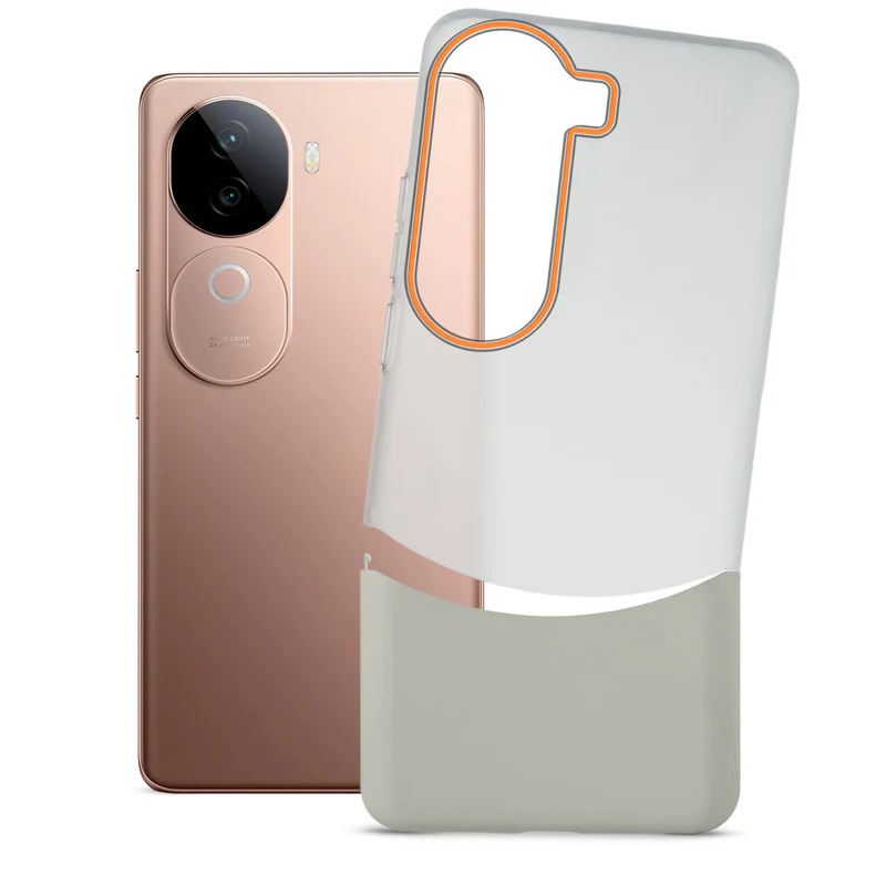 Frosted Case With 2-Cut Interlock For iQOO Z9s 5G - Image 25