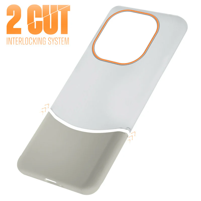 Frosted Case With 2-Cut Interlock For iQOO Z9s Pro 5G - Image 11