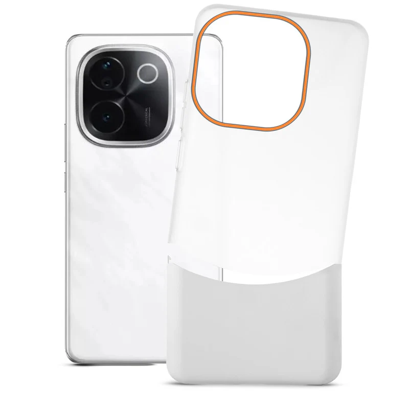 Frosted Case With 2-Cut Interlock For iQOO Z9s Pro 5G - Image 19