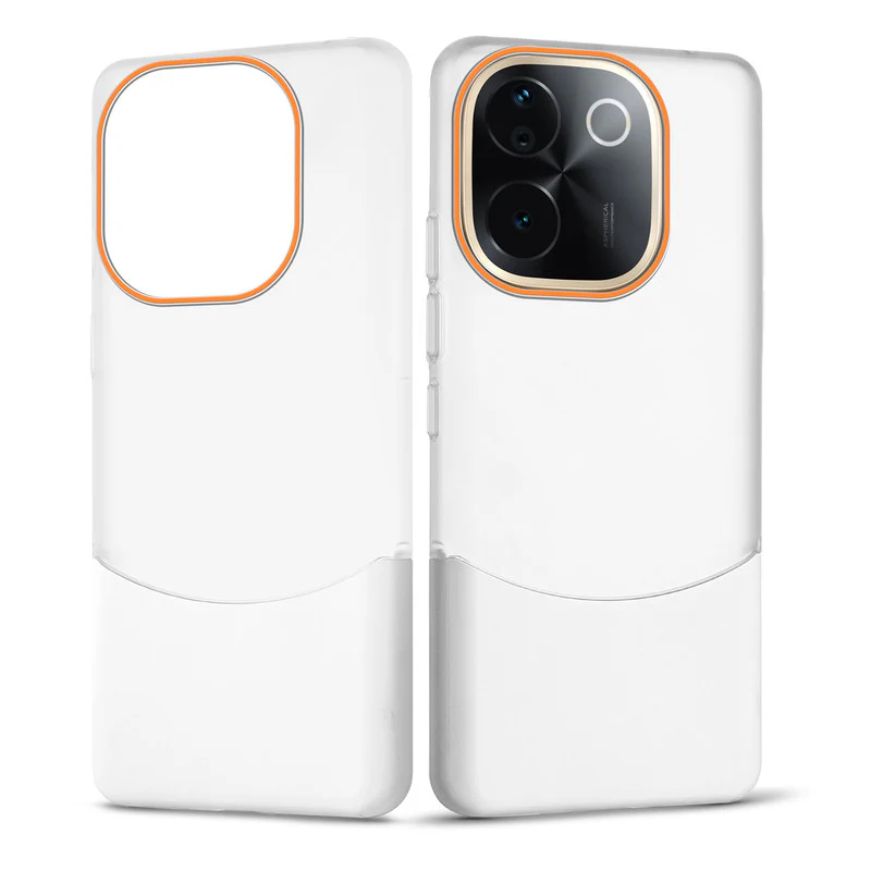 Frosted Case With 2-Cut Interlock For iQOO Z9s Pro 5G - Image 22