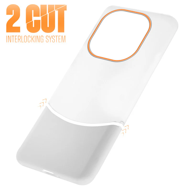Frosted Case With 2-Cut Interlock For iQOO Z9s Pro 5G - Image 23