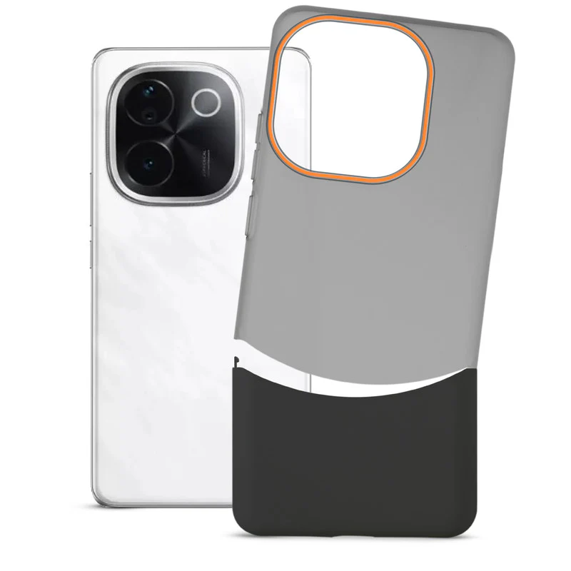 Frosted Case With 2-Cut Interlock For iQOO Z9s Pro 5G - Image 25