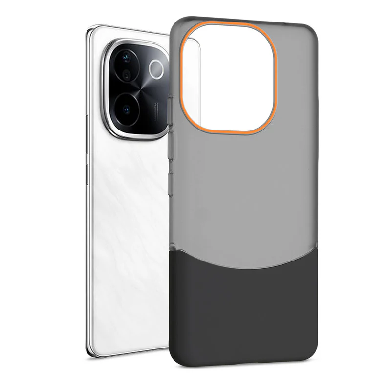 Frosted Case With 2-Cut Interlock For iQOO Z9s Pro 5G - Image 27
