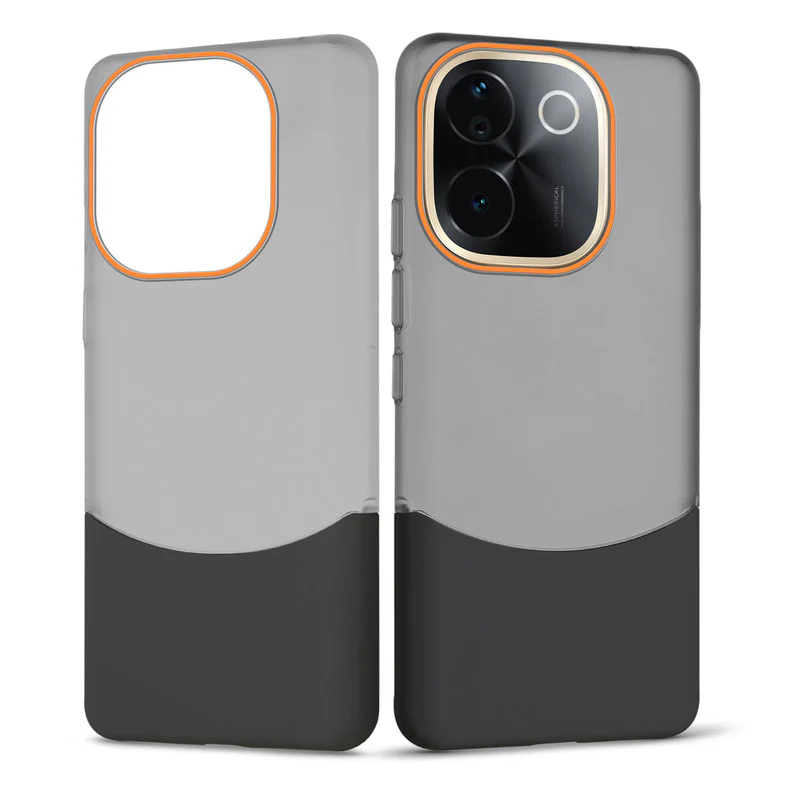 Frosted Case With 2-Cut Interlock For iQOO Z9s Pro 5G - Image 28