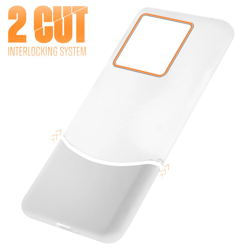 Frosted Case With 2-Cut Interlock For Motorola Moto Edge 50 Pro 5G - Image 23