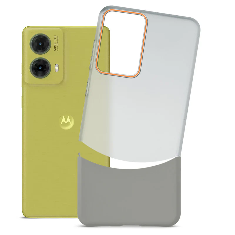 Frosted Case With 2-Cut Interlock For Motorola Moto G85 - Image 13