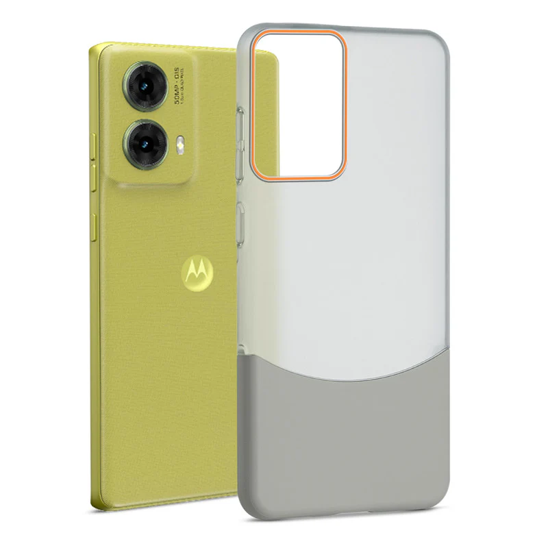 Frosted Case With 2-Cut Interlock For Motorola Moto G85 - Image 15