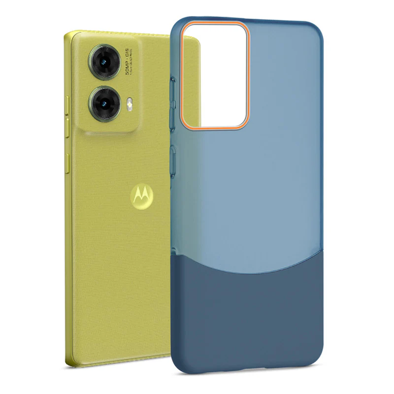Frosted Case With 2-Cut Interlock For Motorola Moto G85 - Image 21