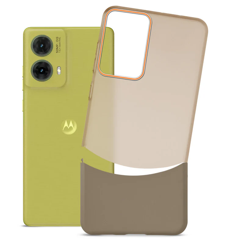 Frosted Case With 2-Cut Interlock For Motorola Moto G85 - Image 7