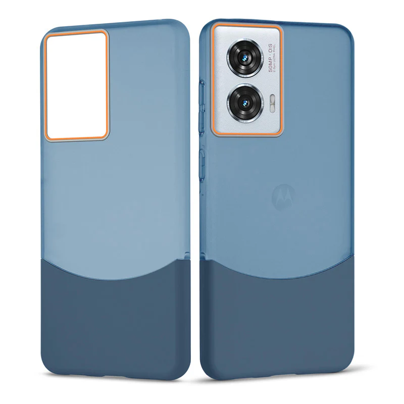 Frosted Case With 2-Cut Interlock For Motorola Moto G96 5G - Image 22
