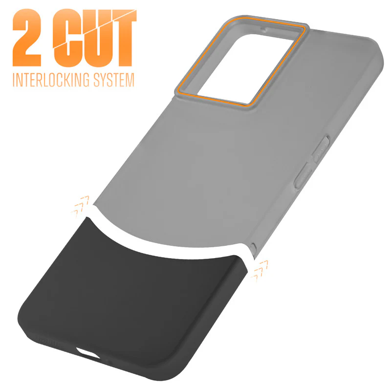 Frosted Case With 2-Cut Interlock For OnePlus 10R 5G - Image 5