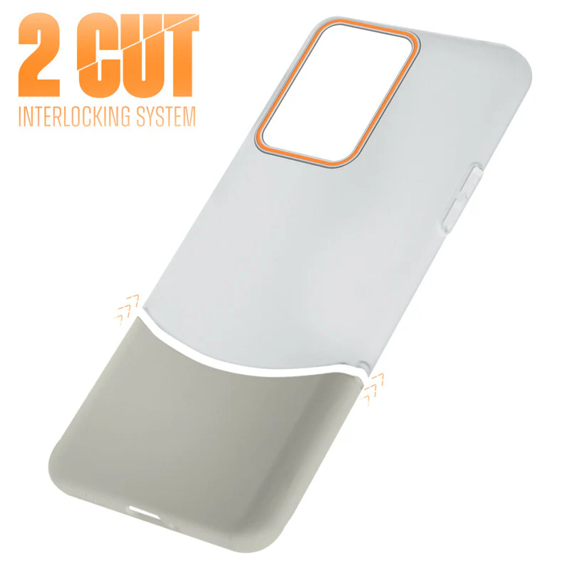 Frosted Case With 2-Cut Interlock For OnePlus Nord 2T 5G - Image 17