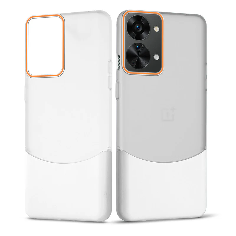 Frosted Case With 2-Cut Interlock For OnePlus Nord 2T 5G - Image 22