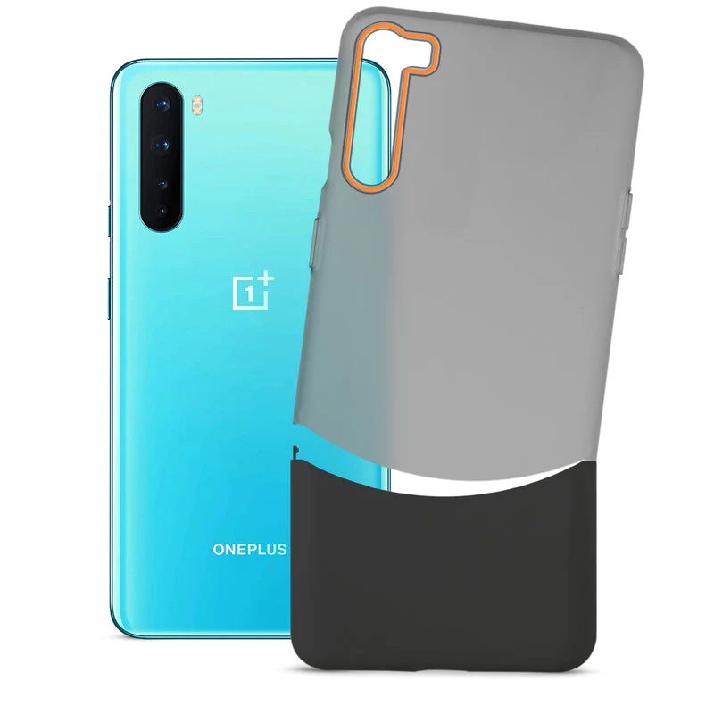 Frosted Case With 2-Cut Interlock For OnePlus Nord 5G