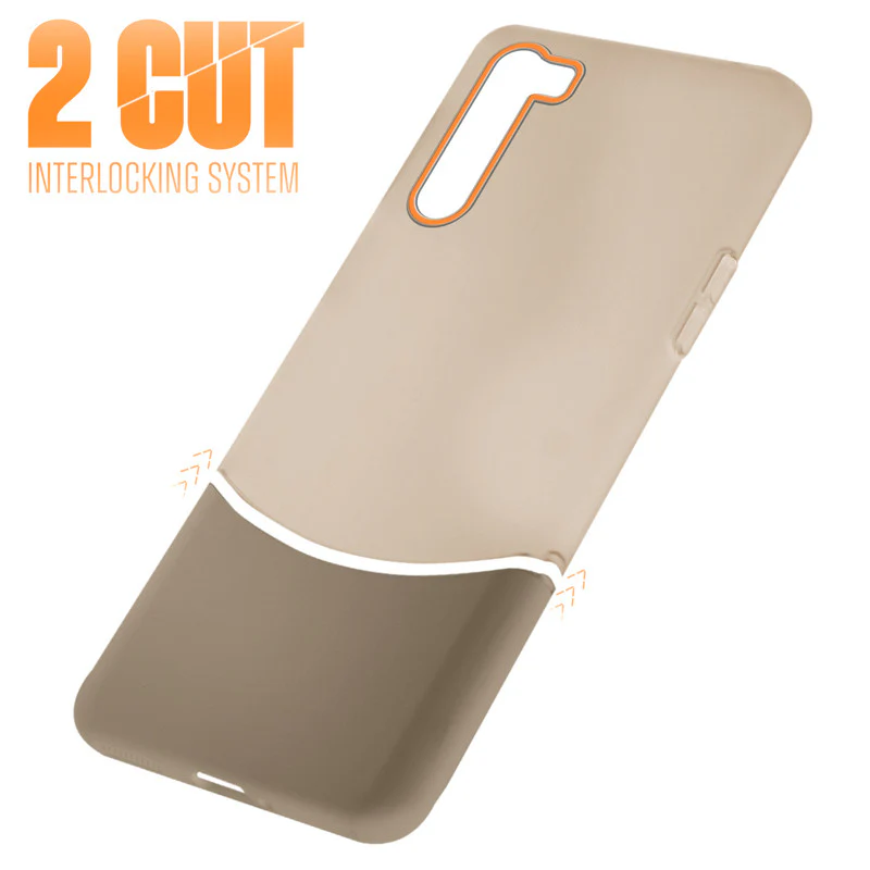 Frosted Case With 2-Cut Interlock For OnePlus Nord 5G - Image 11