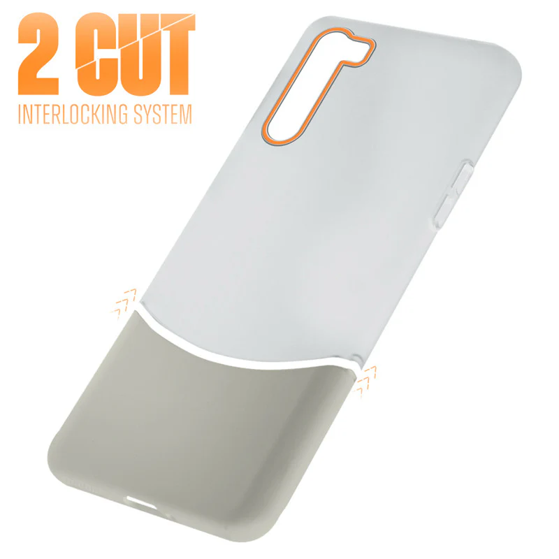 Frosted Case With 2-Cut Interlock For OnePlus Nord 5G - Image 17