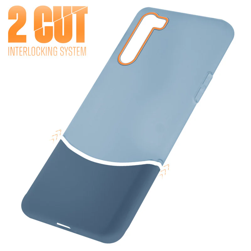 Frosted Case With 2-Cut Interlock For OnePlus Nord 5G - Image 23