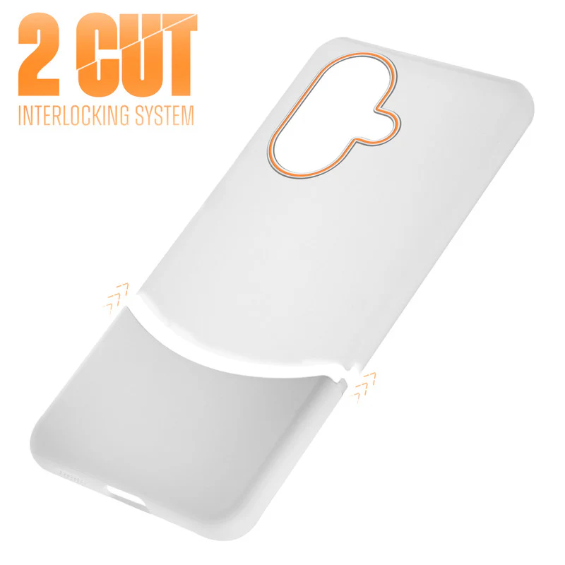 Frosted Case With 2-Cut Interlock For OnePlus Nord CE 3 5G - Image 29