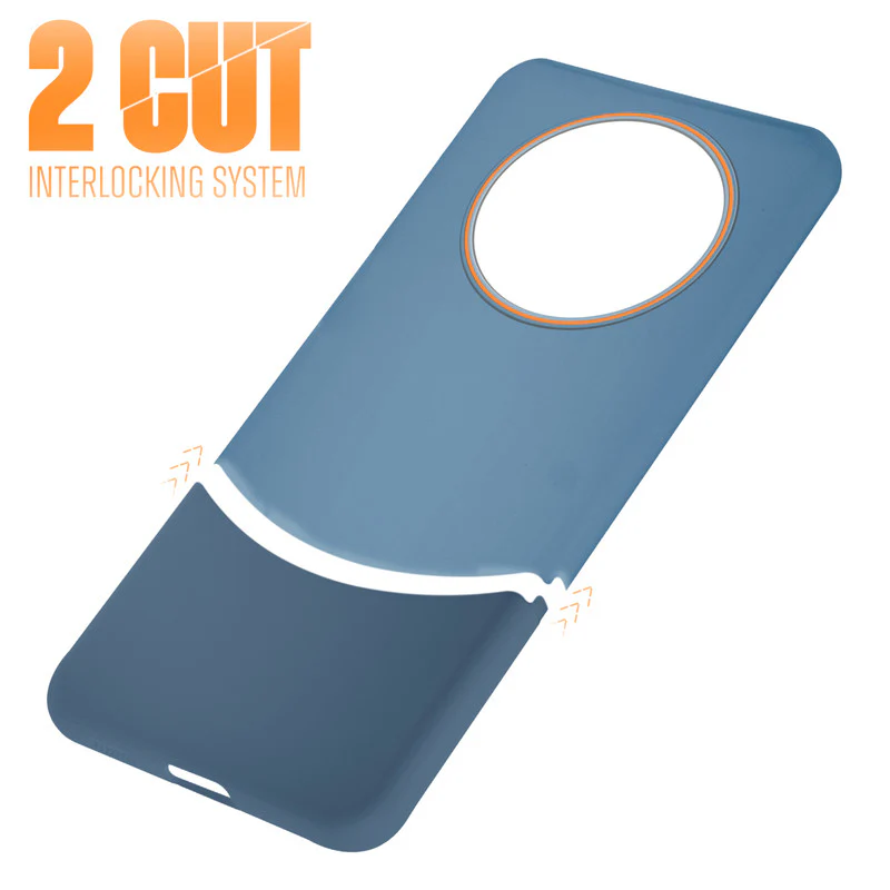 Frosted Case With 2-Cut Interlock For Redmi A3 2024 - Image 23