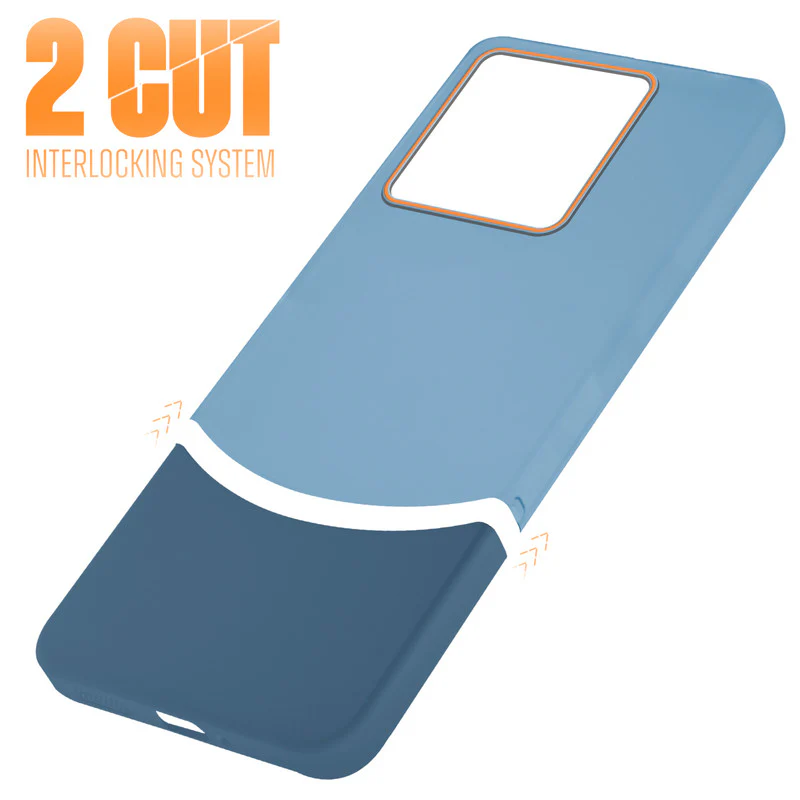 Frosted Case With 2-Cut Interlock For Redmi Note 13 5G - Image 23