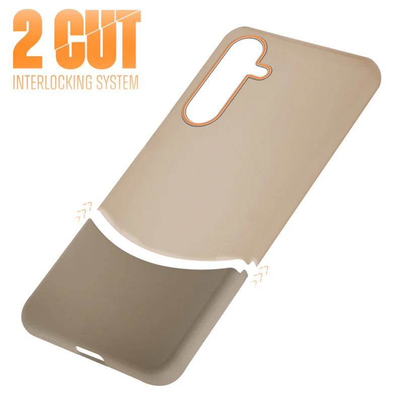 Frosted Case With 2-Cut Interlock For Samsung A34 5G - Image 11