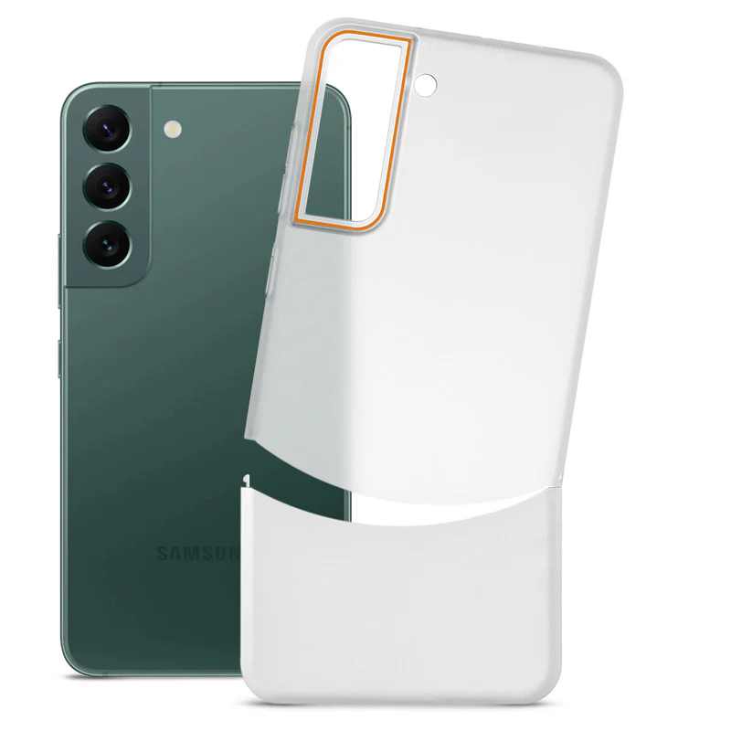 Frosted Case With 2-Cut Interlock For Samsung S21 FE 5G - Image 25