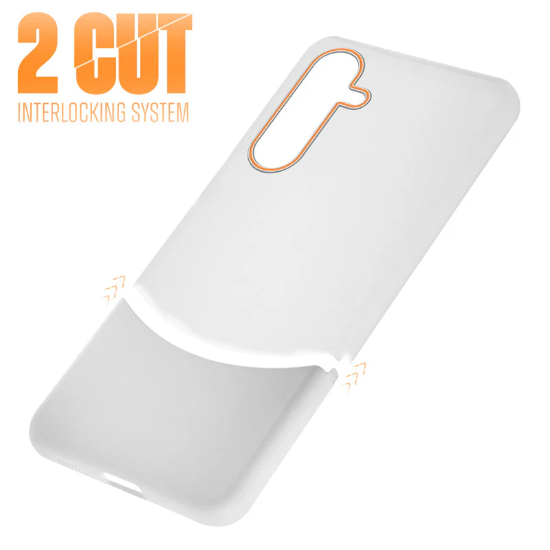 Frosted Case With 2-Cut Interlock For Samsung S23 FE 5G - Image 29