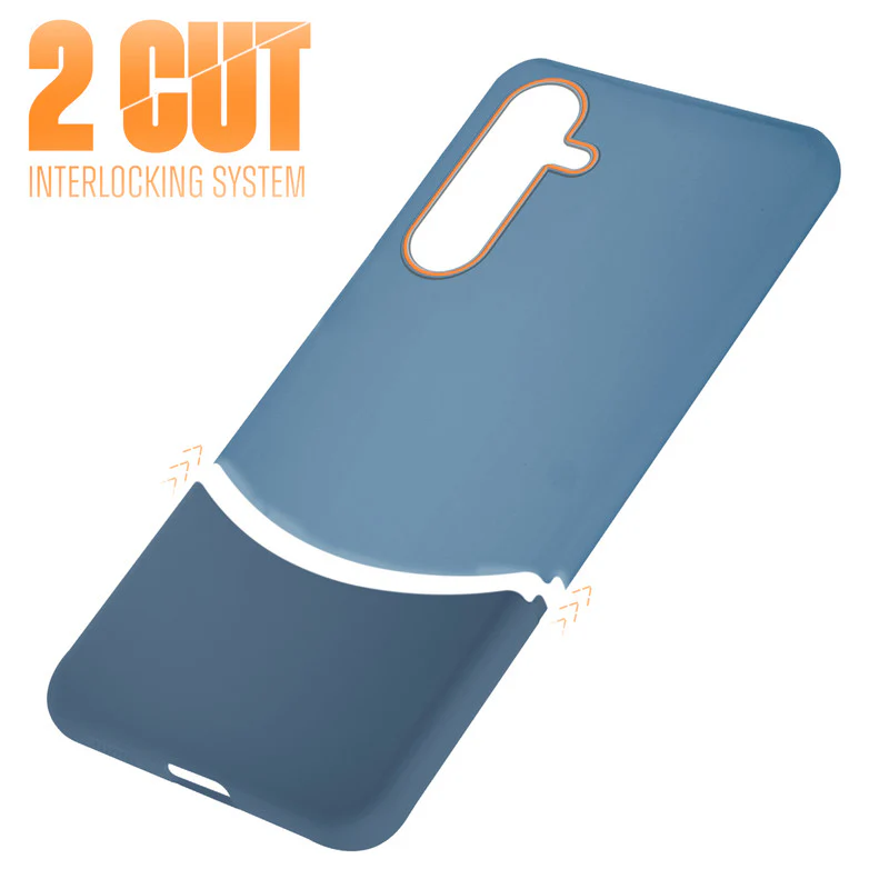 Frosted Case With 2-Cut Interlock For Samsung S24 FE 5G - Image 23