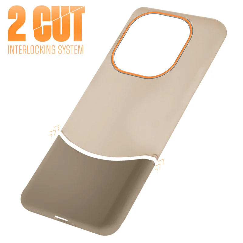 Frosted Case With 2-Cut Interlock For Vivo T3 Pro 5G - Image 11
