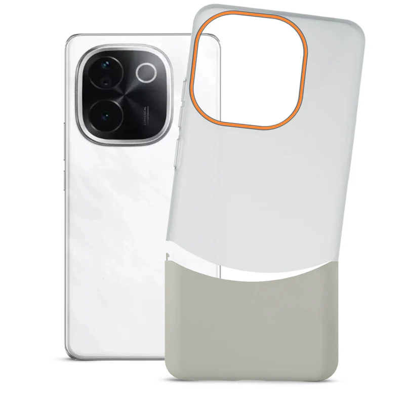 Frosted Case With 2-Cut Interlock For Vivo T3 Pro 5G - Image 25