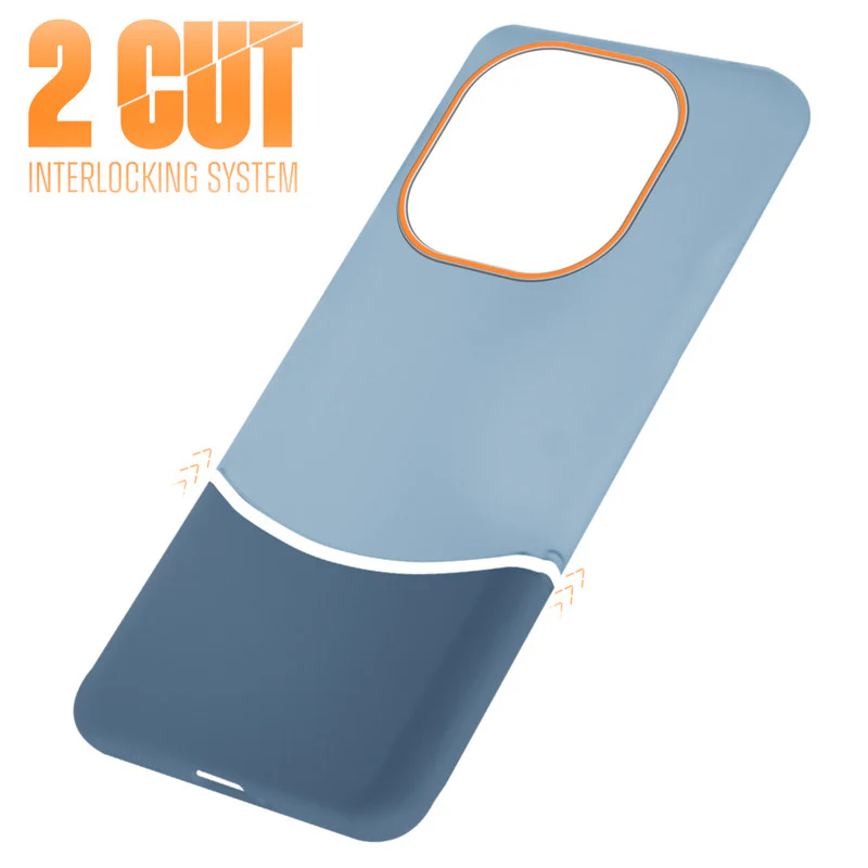 Frosted Case With 2-Cut Interlock For Vivo T3 Pro 5G - Image 5