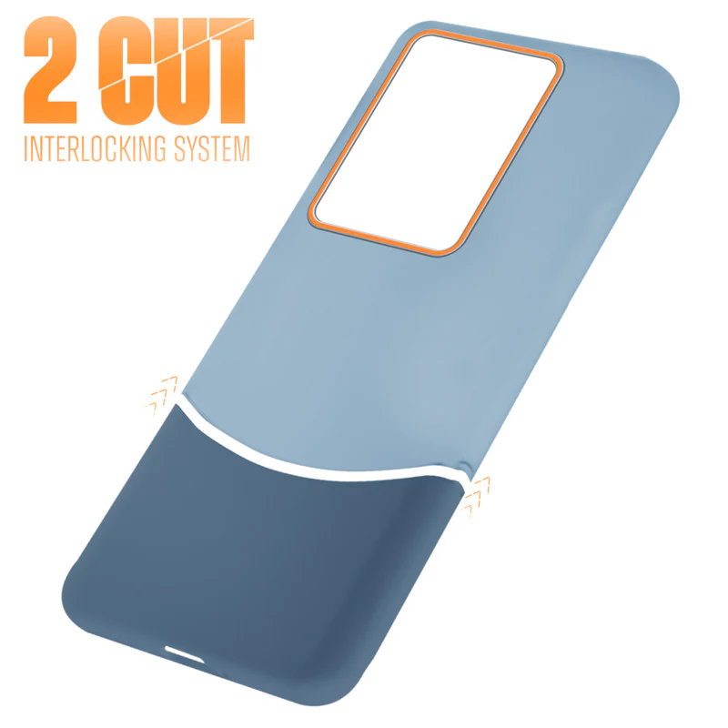 Frosted Case With 2-Cut Interlock For Vivo V27 5G - Image 17