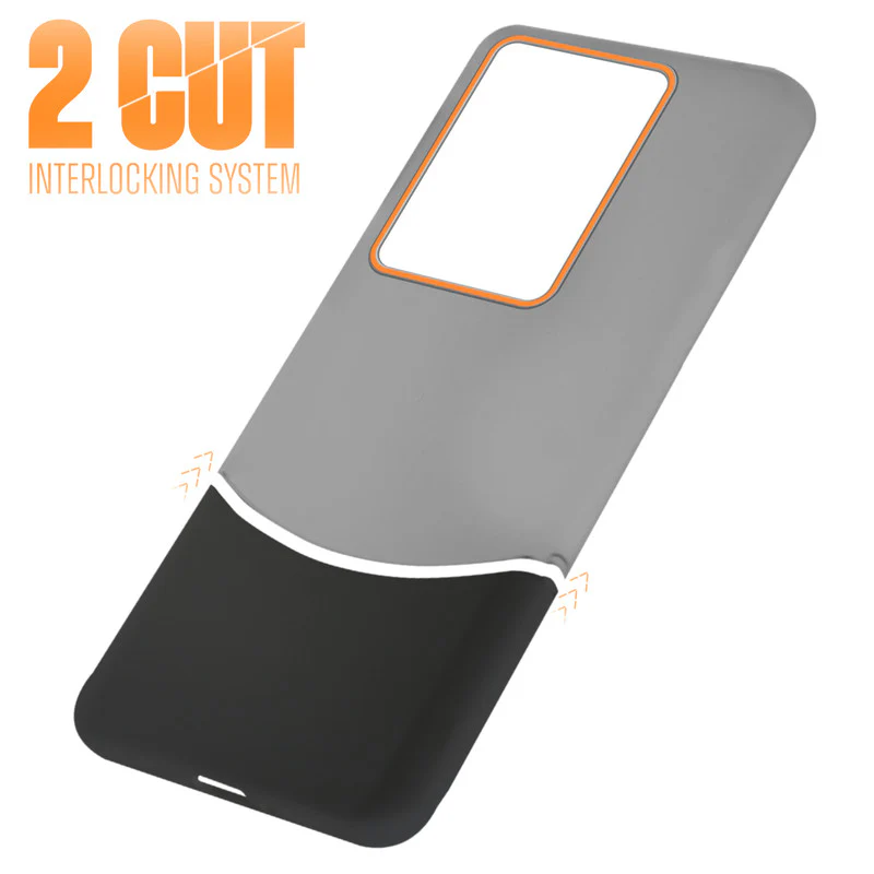 Frosted Case With 2-Cut Interlock For Vivo V27 5G - Image 29
