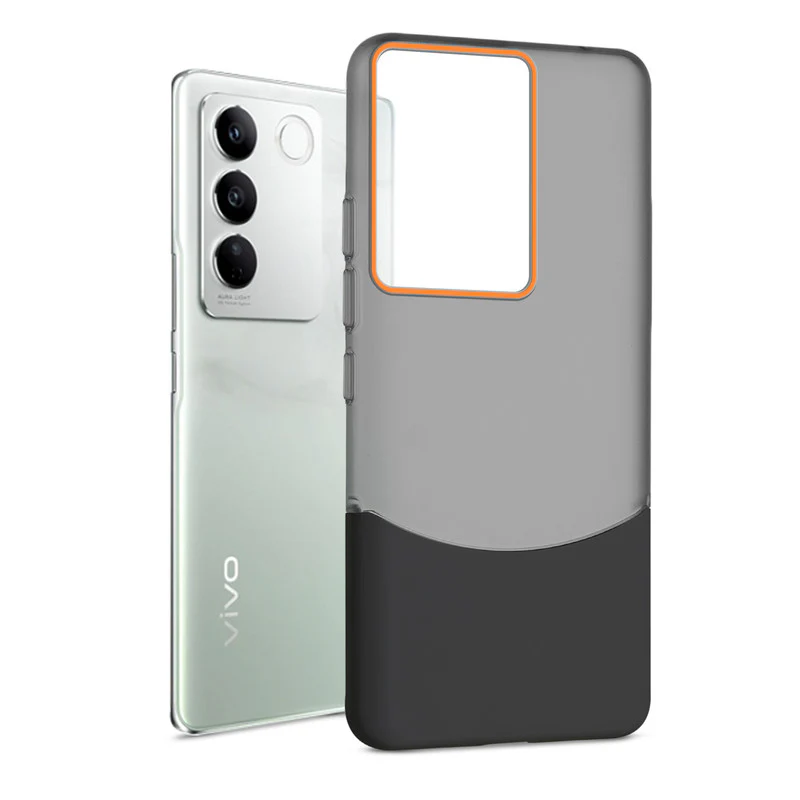 Frosted Case With 2-Cut Interlock For Vivo V27 Pro 5G - Image 27