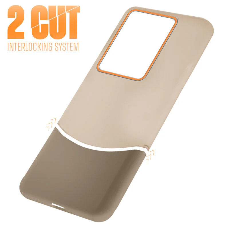 Frosted Case With 2-Cut Interlock For Vivo V27 Pro 5G - Image 5