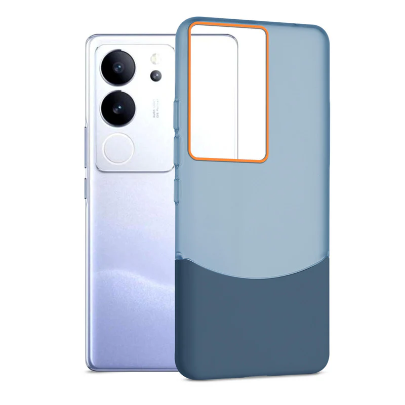 Frosted Case With 2-Cut Interlock For Vivo V29 5G - Image 21
