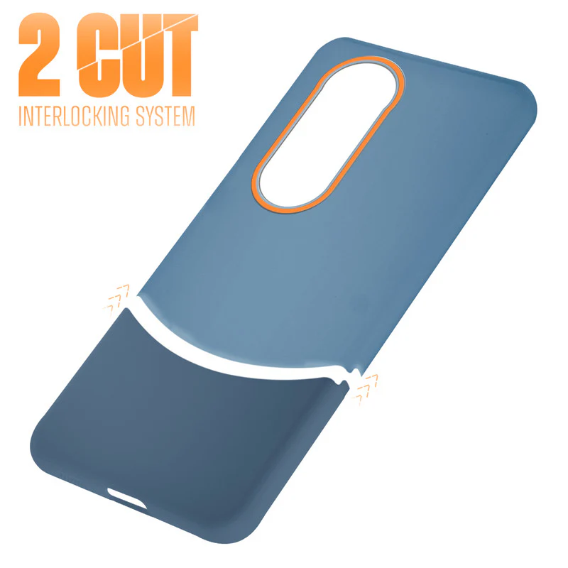 Frosted Case With 2-Cut Interlock For Vivo V40 5G - Image 11