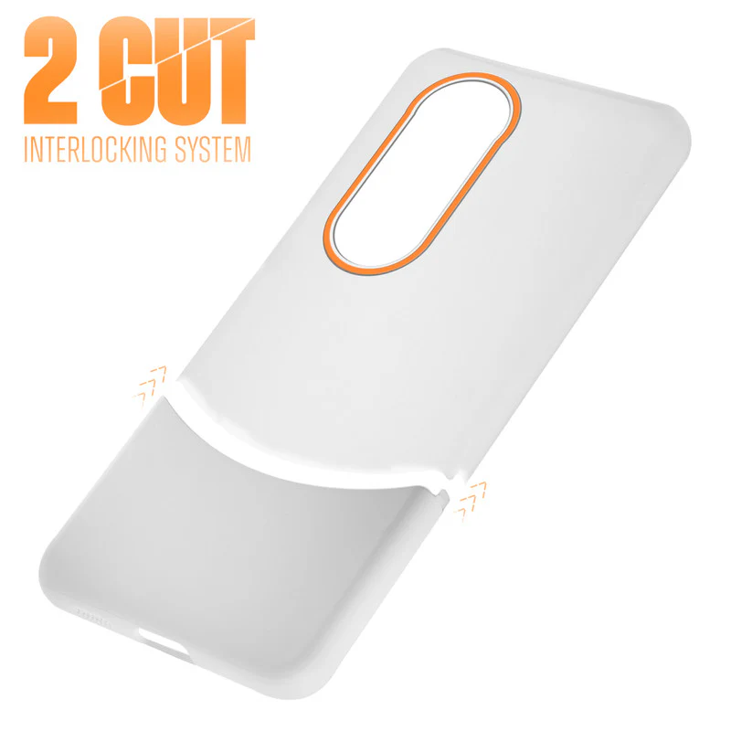 Frosted Case With 2-Cut Interlock For Vivo V40 5G - Image 17