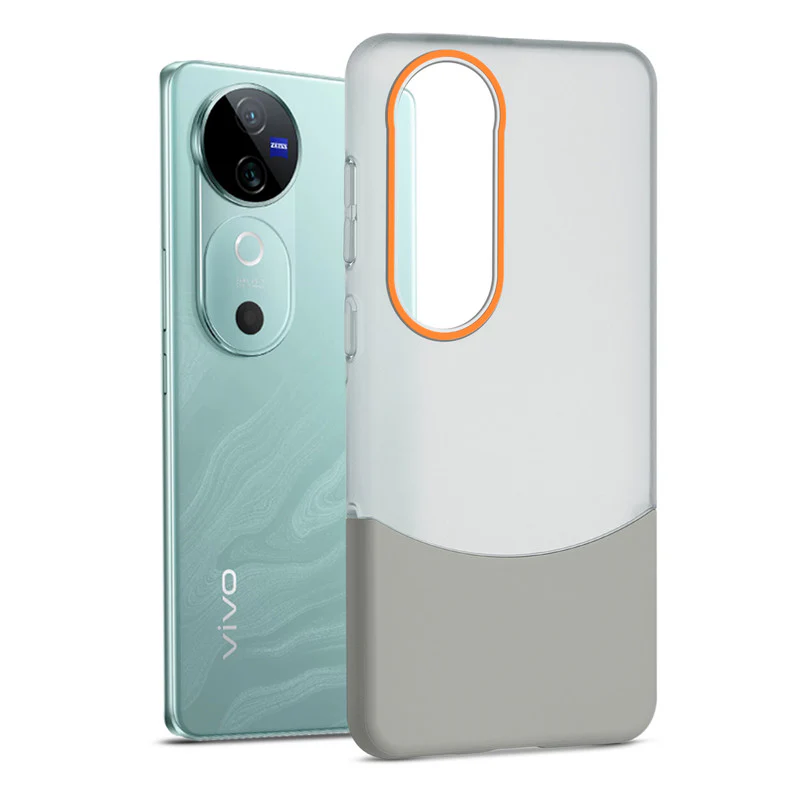Frosted Case With 2-Cut Interlock For Vivo V40 5G - Image 27