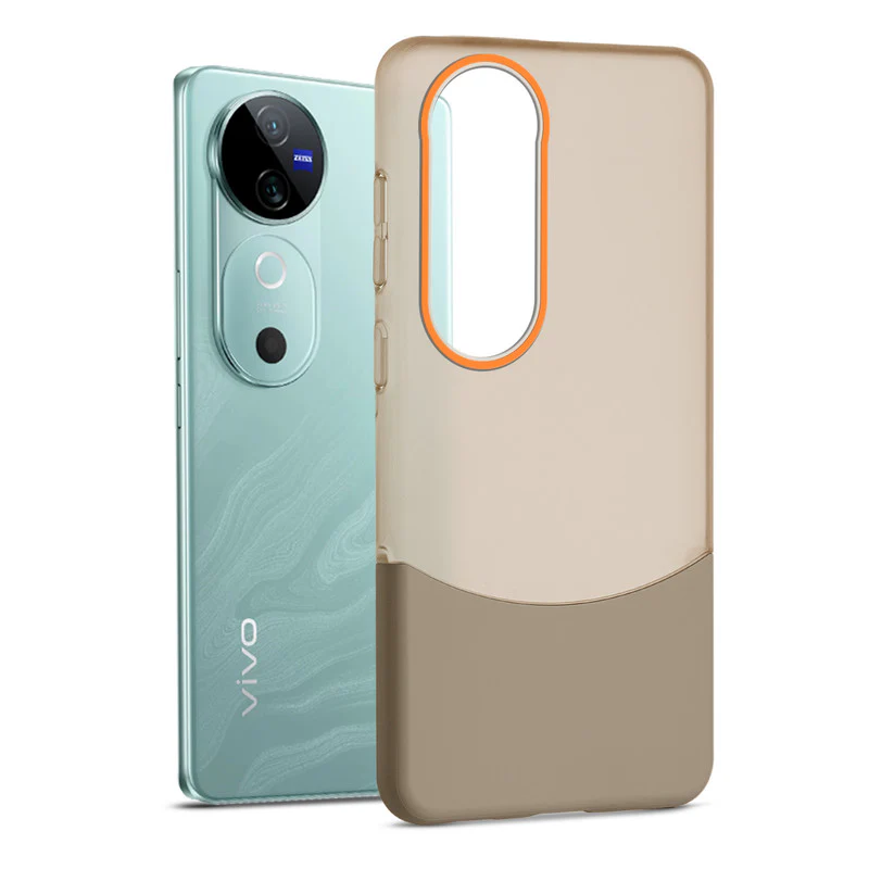 Frosted Case With 2-Cut Interlock For Vivo V40 5G - Image 3