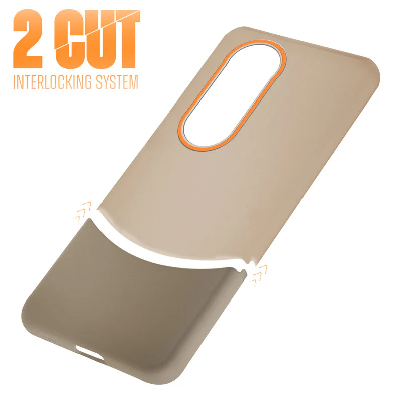 Frosted Case With 2-Cut Interlock For Vivo V40 5G - Image 5