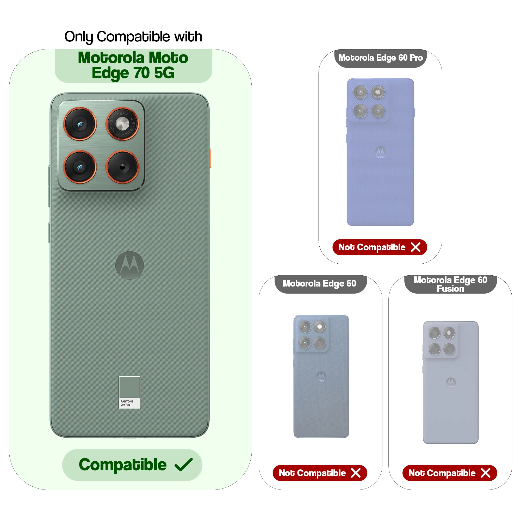Frosted Sleek Matte Wireless Charging Support Back Cover Case for Motorola Moto Edge 70 5G With Raised Camera Protection - Image 20