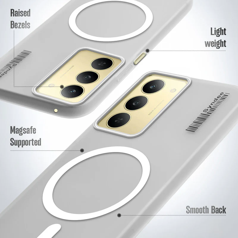 Frosted Sleek Matte With Raised Camera Protection Back Cover Case For Realme P3x 5G - Image 19