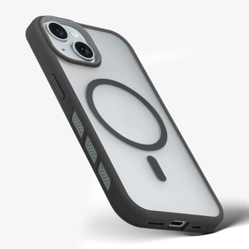 Functional and Stylish with Enhanced Heat Management Wireless Charging Support Compatible Back Case For Apple iPhone 15 Plus - Image 5